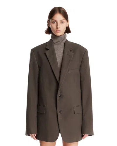 Rier Green Cotton Jacket In Green Verde   #009640