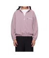 Rier Freshly Sheared Wool Fleece Casual Jacket In Purple