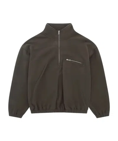 RIER HALF-ZIP LONG-SLEEVE SWEATSHIRT