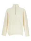 Rier Half-zip Turtleneck Sweater In Neutral