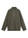 Rier Half-zip Sweatshirt In Green