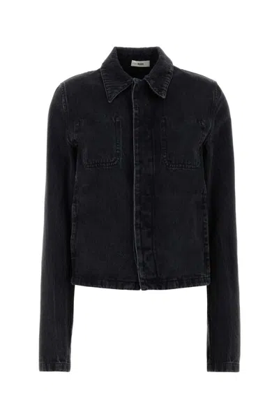 Rier Denim Jacket In Black