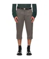 Rier Gray Knickerbocker Shorts In Gray