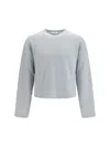 Rier Ribbed-knit V-neck Sweater In Blue