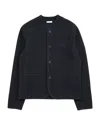 Rier Long-sleeved Wool Casual Jacket In Black