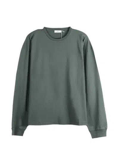 Rier Long-sleeve Jersey T-shirt In Green