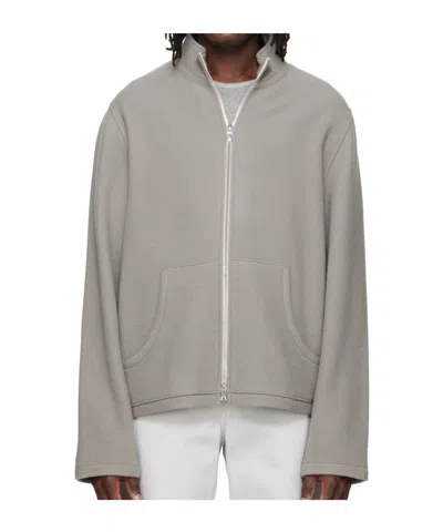 Rier Long-sleeved Casual Jacket In Gray