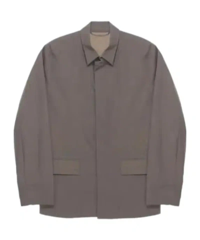Rier Long-sleeved Casual Jacket In Gray