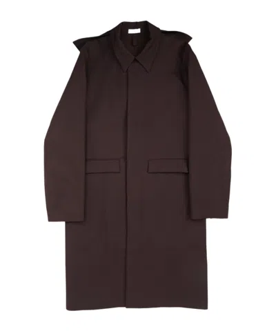 Rier Long-sleeved Coat In Black