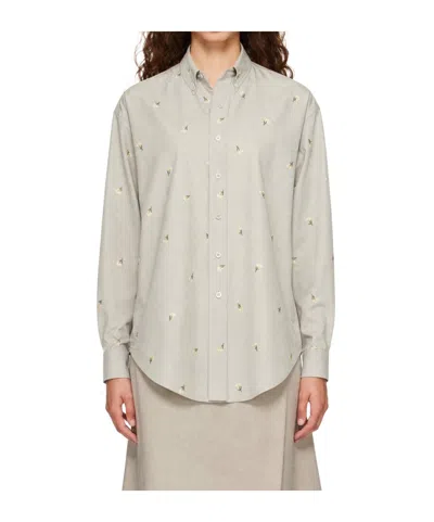 Rier Long-sleeved Shirt In Neutral