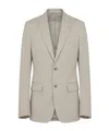 Rier Mini Wool Suit Jacket In Neutral