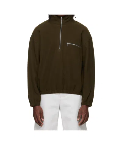 Rier Long-sleeved Sweatshirt In Green