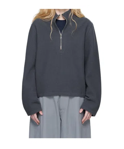 Rier Long-sleeved Sweatshirt In Gray