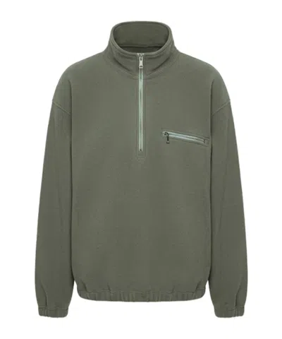 Rier Long-sleeved Sweatshirt In Green