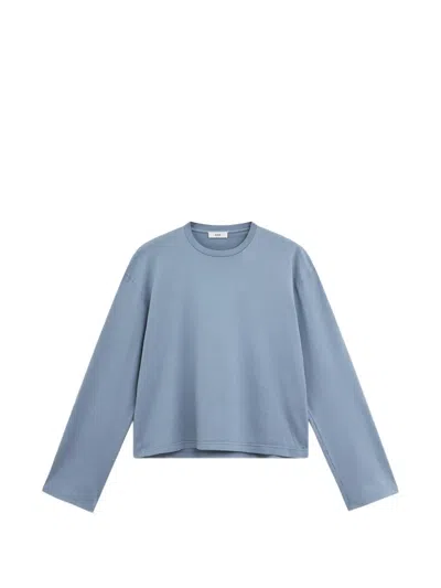 Rier Long-sleeved T-shirt In Blue