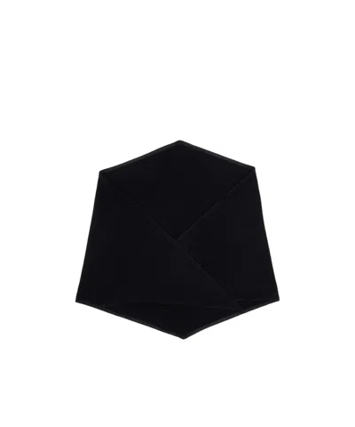 Rier Losange Scarf In Black