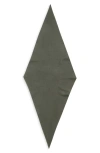 Rier Losange Wool Scarf In Green