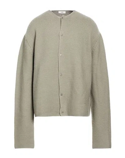 Rier Man Cardigan Sage Green Size L Virgin Wool