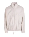 Rier Man Jacket Light Grey Size M Cotton In Neutral