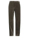 Rier Man Pants Khaki Size M Cotton In Green