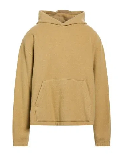 Rier Man Sweatshirt Camel Size Xs Virgin Wool In Beige