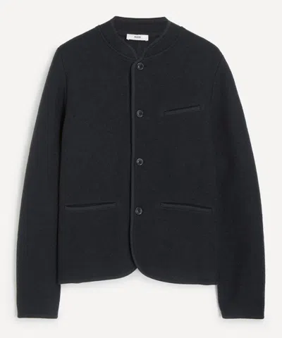 Rier Mens Walker Wool Jacket In Grey