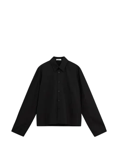 Rier Mini Long-sleeved Shirt In Black