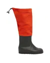Rier Orange Rain Boots In Multi