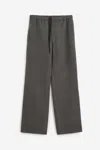 Rier Fleece Trousers In Grey
