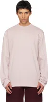Rier Pink Roundneck Jersey Cotton T-shirt In Pink