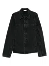 Rier Pocket Denim Jacket In Black