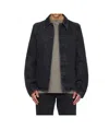 Rier Pocket Denim Jacket In Black