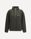 Rier Giacca Polar Con Zip A Collo Alto In Green