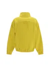 Rier Giacca Polar Con Zip A Collo Alto In Yellow