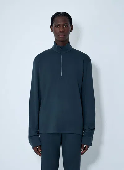 Rier Polar Jogging Shirt In Blue