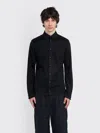Rier Polar Shirt In Black