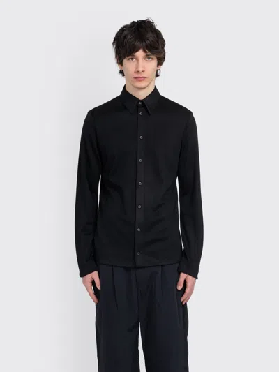 Rier Polar Shirt In Black
