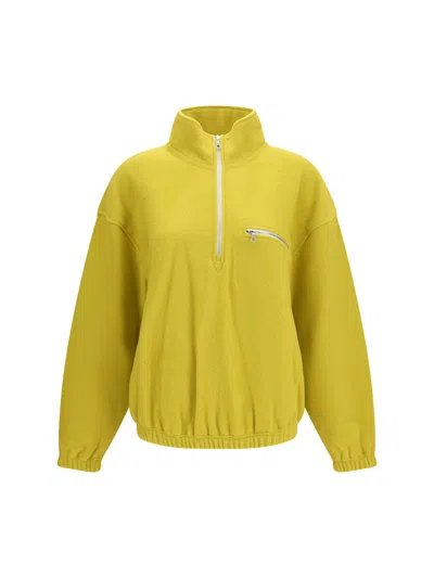 Rier Polar Sweatshirt In Yellow