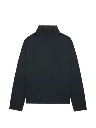 Rier Roll Neck T-shirt In Blue