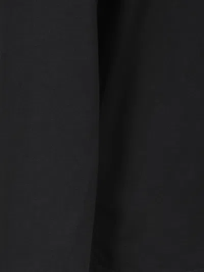 Rier Round Neck Long Sleeve T-shirt For Fall 2025 In Black Jersey Cotton