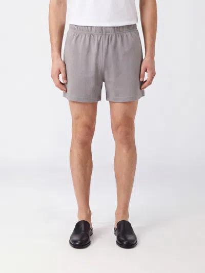Rier Shorts Men Color Grey In Gray