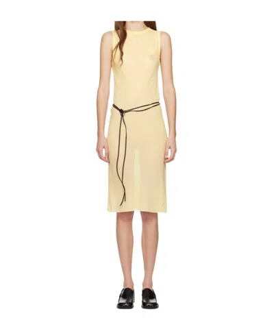 Rier Sleeveless Dress In Yellow