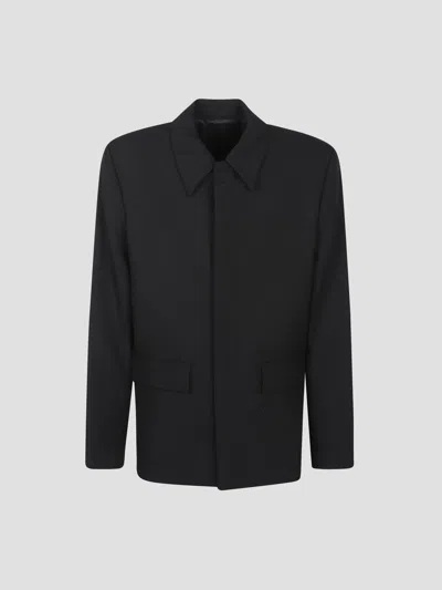 Rier Sophisticated Wool Jacket In Black