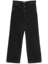 Rier Straight-leg Jeans In Grey