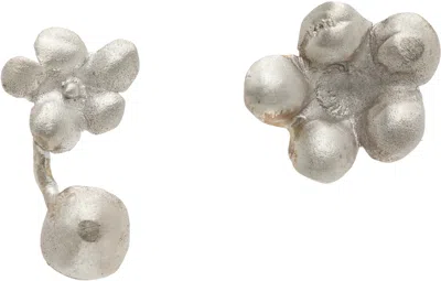 Rier Stud Earrings In Silver