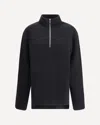 Rier Suede Wool Pile Athletic Jacket In Animal Print