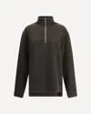 Rier Suede Wool Pile Athletic Jacket In Animal Print