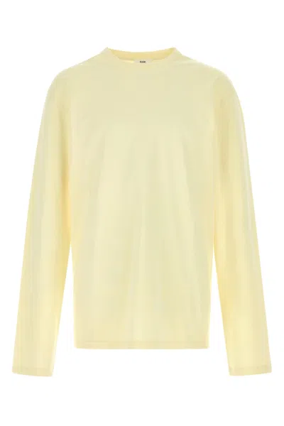Rier Pastel Yellow Cotton Oversize T-shirt