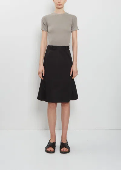 Rier Utility Cotton Skirt In Black