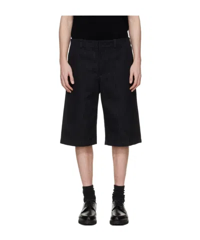 Rier Utility Gabardine Shorts In Brown